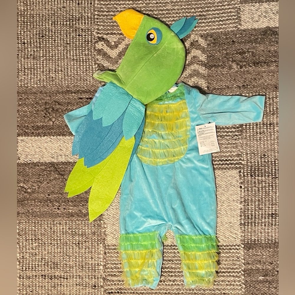 Pottery Barn Kids Parrot Costume, 12-24 months